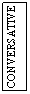 Text Box: CONVERSATIVE